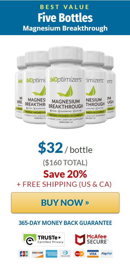Magnesium Breakthrough 6 bottle